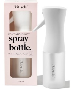 Kitsch Continuous Mist Spray Bottle White
