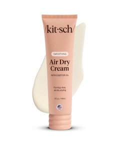 Kitsch Hair Smoothing Air Dry Cream With Castor Oil