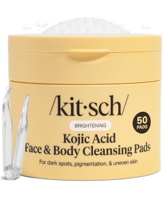 Kitsch Kojic Acid Face And Body Cleansing Pads