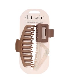 Kitsch Large Assorted Hair Claw Clips