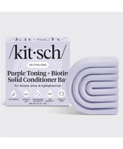 Kitsch Neutralizing Purple Toning Solid Conditioner Bar