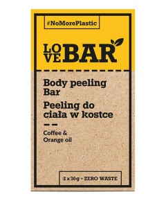 Body Peeling Bar With Coffee And Orange Oil