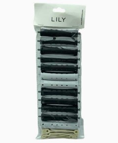 Lily Collection Perm Rods Grey And Black B4300139