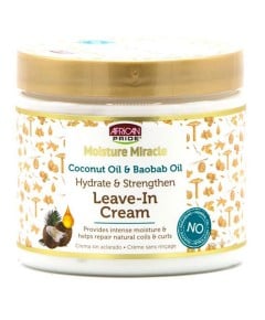 Moisture Miracle Coconut Oil And Boabab Oil Leave In Cream