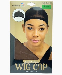 Spandex Snug Fit Wig Cap Brown