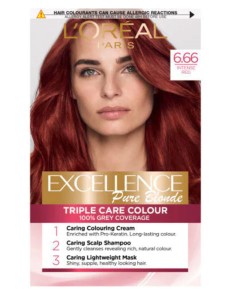 Excellence Creme Color 6.66 Intense Red