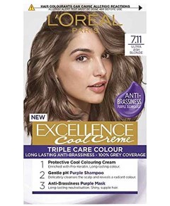 Excellence Cool Creme Colour 7.11 Ultra Ash Blonde