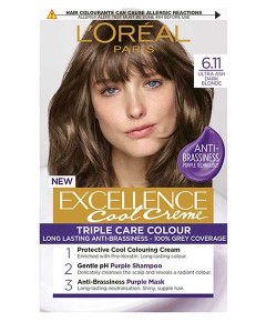 Excellence Cool Creme Color 6.11 Ultra Ash Dark Blonde