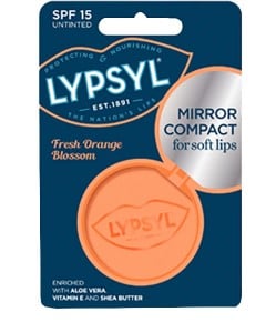 Mirror Compact For Soft Lips Balm Fresh Orange Blossom