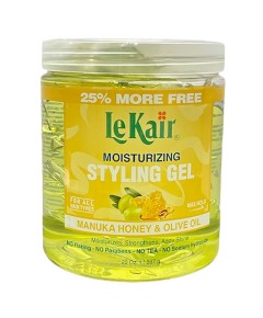 Lekair Manuka Honey And Olive Oil Moisturizing Styling Gel