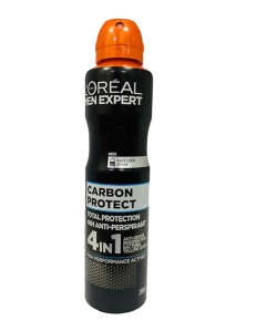 Men Expert Carbon Protection 4In1 Anti Perspirant Spray