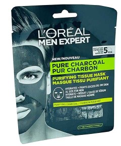 Men Expert Pure Charcoal Purifying Tissue Mask