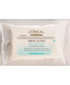 Triple Active Ideal Balance Cleansing Wipes
