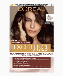 Excellence Creme No Ammonia Triple Care Hair Colour 4U Universal Brown