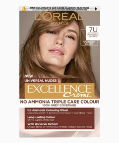 Excellence Creme No Ammonia Triple Care Hair Colour 7U Universal Blonde