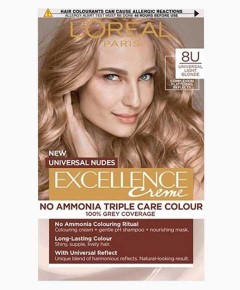 Excellence Creme No Ammonia Triple Care Hair Colour 8U Universal Light Blonde