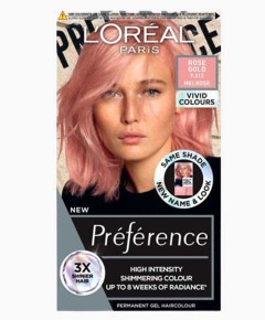 Preference High Intensity Permanent Gel Hair Colour Rose Gold