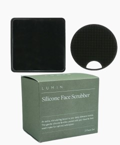 Lumin Silicone Face Scrubber 2 Piece Set