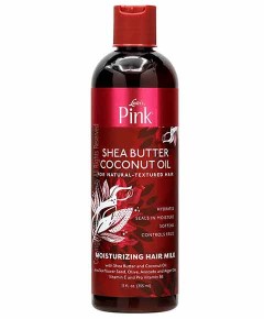 Pink Shea Butter Coconut Oil Moisturizing Hair Milk
