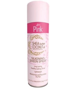 Pink Shea Butter Coconut Oil Silkening Sheen Spray