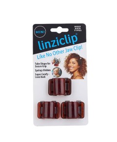 Linzi Mini Hair Clip Brown