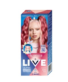 Live Ultra Brights Semi Permanent Dusty Rose 025