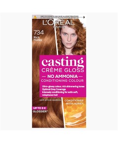 Casting Creme Gloss Conditioning Color 734 Rich Honey