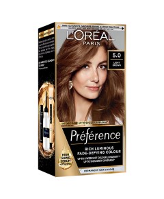 Preference Luminous Permanent Color 5.0 Light Brown