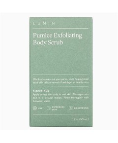 Lumin Pumice Exfoliating Body Scrub
