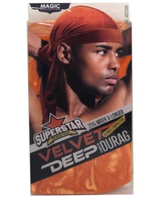 Magic Collection Superstar Velvet Deep Wave Durag 4803ORA