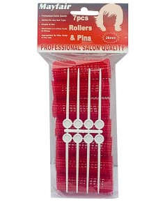 Mayfair Pin Rollers Deep Red