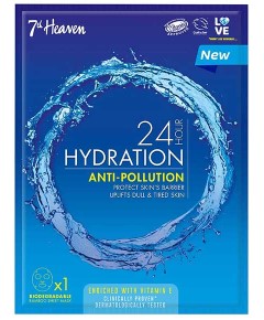 7Th Heaven Anti Pollution 24Hour Hydration Sheet Mask