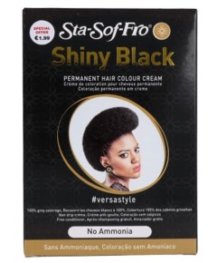 Sta Sof Fro Shiny Black Permanent Hair Colour Cream