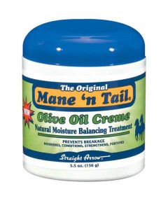 Mane N Tail Olive Oil Creme Natural Moisture Balancing Treatment