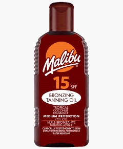 Malibu Bronzing Tanning Oil With Tropical Coconut SPF15