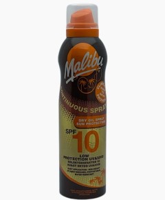 Malibu Continuous Spray Dry Oil Spray Sun Protection SPF10