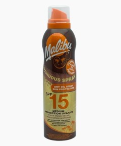 Continuous Spray Dry Oil Spray Medium Sun Protection SPF15