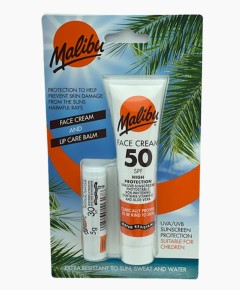Malibu Face Cream And Lip Care Balm Duo Set