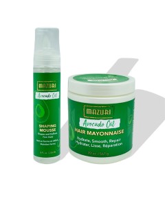 Mazuri Hair Mayonnaise Avocado Oil Hair Moisturising Bundle