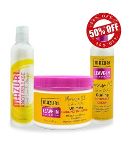 Leave In Collection Curly Haircare Bundle