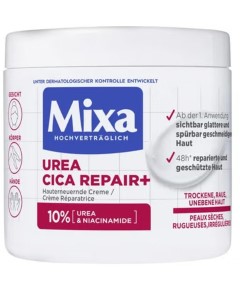 Mixa Urea Cica Repair Plus Renewing Cream