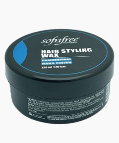 Sof N Free Hard Finish Hair Styling Wax