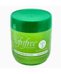 Sof N Free Maximum Hold Styling Gel With Olive Oil And Baobab