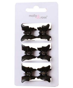 Black Butterfly Mini Clamps 8314