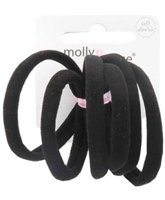 Jersey Elastic Bands Black 7953