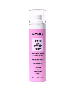 Moira Beauty 16H Mattifying Seal Setting Spray