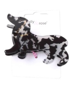 Dapple Dachshund Dog Shaped Clamp 9743
