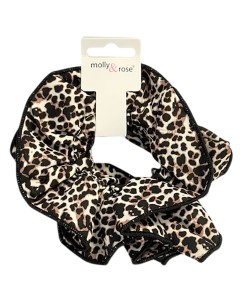 Molly And Rose Extra Large Double Layered Animal Print Scrunchie 9714