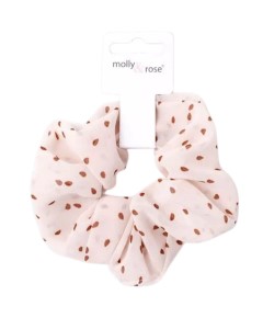 Polka Dot Print Assorted Scrunchie 9767