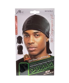 Murry Collection 2 In 1 Dome Cap And Durag M4767BLK